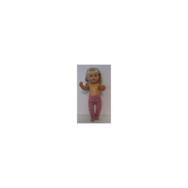 legging oud roze baby born 43cm