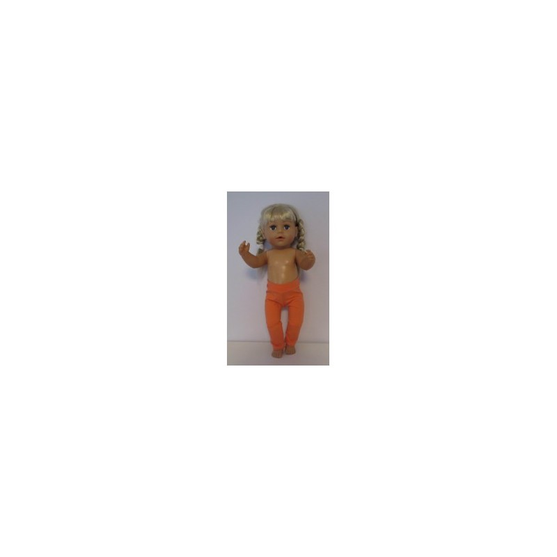 legging zalm roze baby born 43cm