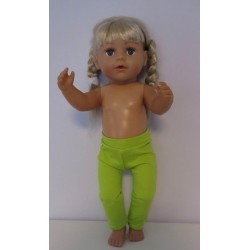 legging groen baby born 43cm