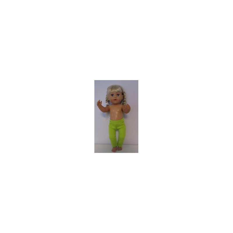 legging groen baby born 43cm