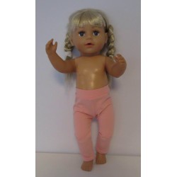 legging roze baby born 43cm