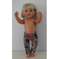 legging bewerkt baby born 43cm