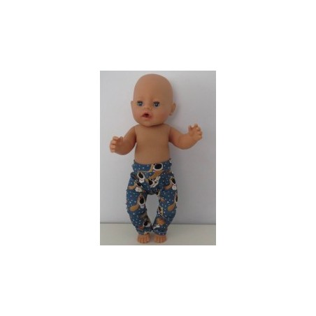 legging hond baby born 43cm