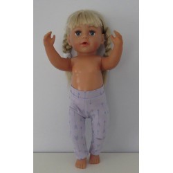 legging lila pijlen baby born 43cm