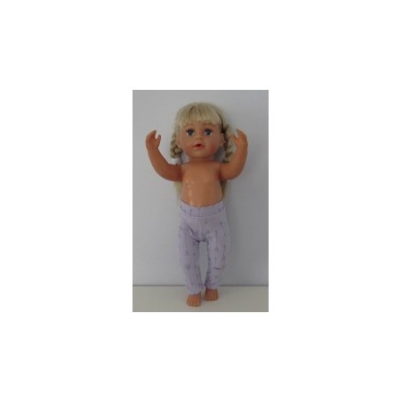 legging lila pijlen baby born 43cm