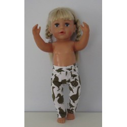 legging dieren baby born 43cm