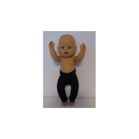 legging donker blauw baby born 43cm