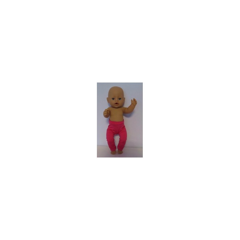 legging hard roze baby born 43cm