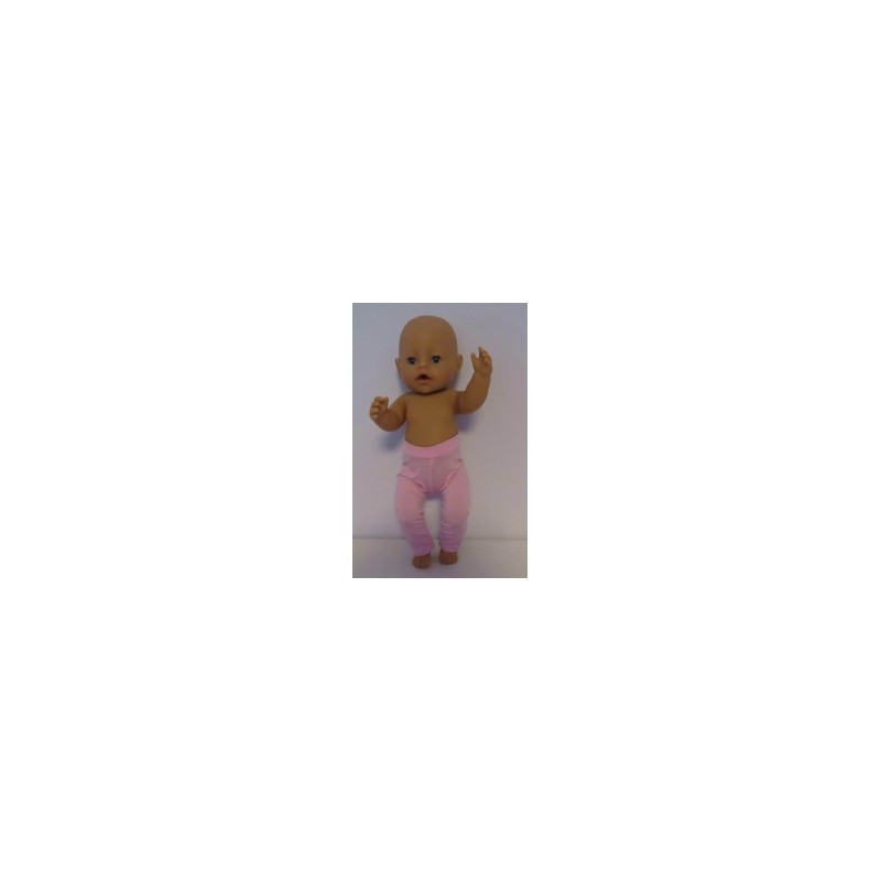 legging licht roze baby born 43cm