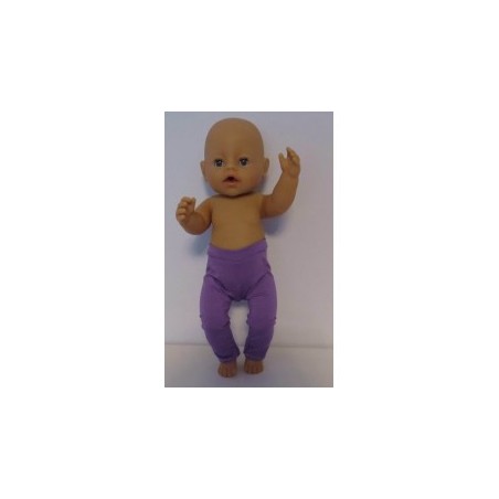 legging paars baby born 43cm
