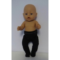 maillot zwart baby born 43cm
