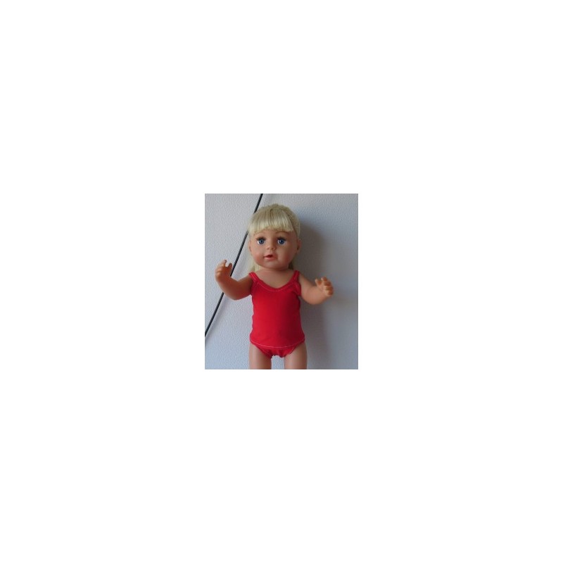 lux ondergoed setje rood baby born 43cm