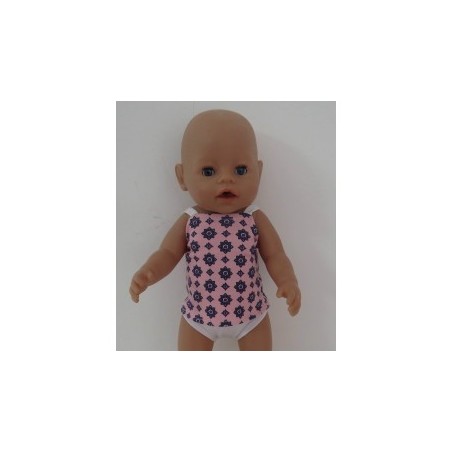 lux ondergoed setje roze baby born 43cm