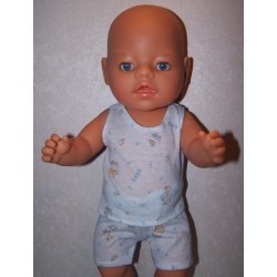 boxershort setje blauw toys  baby born 43cm