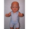 boxershort setje blauw konijnen baby born 43cm