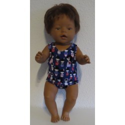 ondergoed setje chinees meisje  baby born 43cm