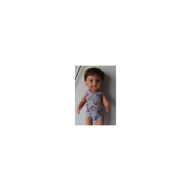 ondergoed setje skuls baby born 43cm