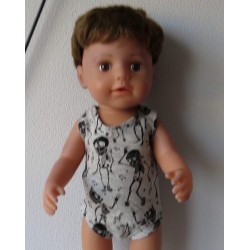 ondergoed setje skaletten baby born 43cm