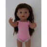 ondergoed setje roze met kant mint baby born 43cm