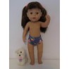 onderboek blauw eenhoorn baby born 43cm