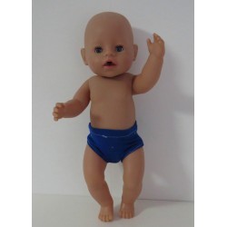 onderboek blauw baby born 43cm