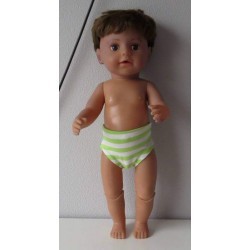 onderboek groen gestreept baby born 43cm