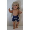 boxershort blauw bouwwagens  baby born 43cm