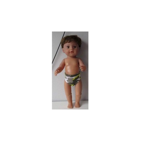 onderboek leger print baby born 43cm