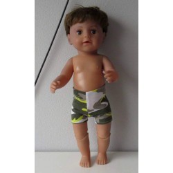 boxershort leger print  baby born 43cm