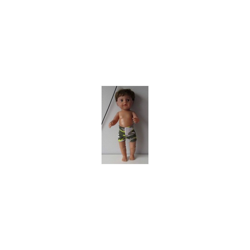 boxershort leger print  baby born 43cm