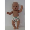 onderboek vissen oranje groen baby born 43cm
