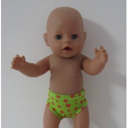 onderboek groen aardbeien baby born 43cm