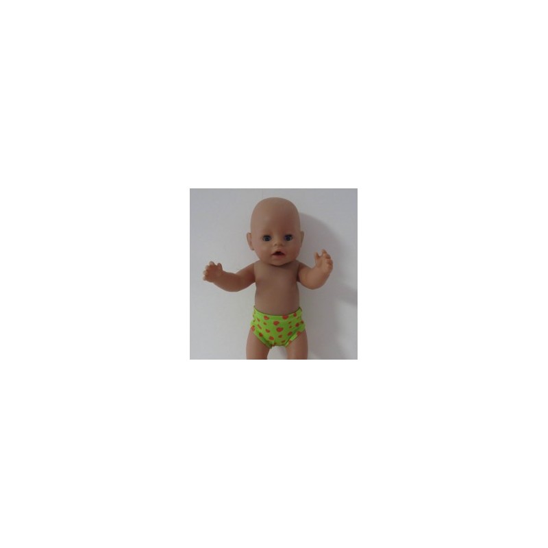 onderboek groen aardbeien baby born 43cm