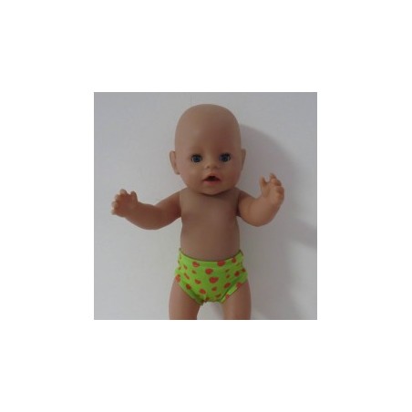 onderboek groen aardbeien baby born 43cm