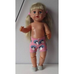 boxershort paddestoelen  baby born 43cm