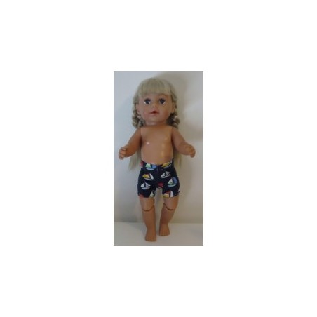 boxershort zijlboten baby born 43cm