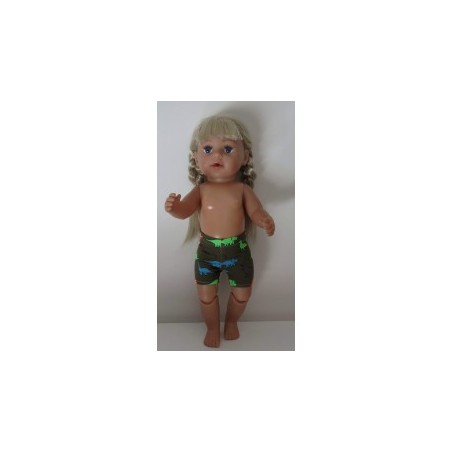 boxershorts dino's  baby born 43cm