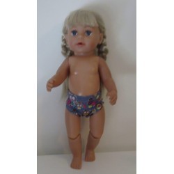 onderbroek grijs uilen baby born 43cm