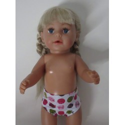 onderbroek vissen baby born 43cm