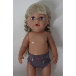 onderbroek grijs ballet baby born 43cm