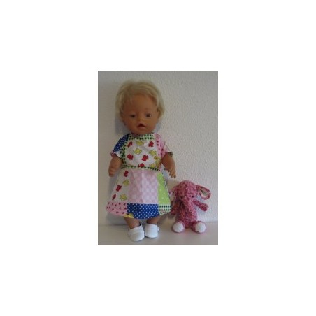 jurk baby born 43cm