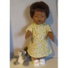 jurk geel met maan sterren baby born 43cm