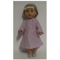 jurk hartjes baby born 43cm