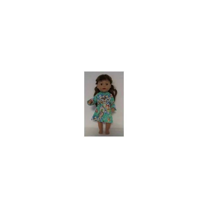 jurk chinesse print baby born 43cm