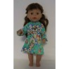 jurk chinesse print baby born 43cm
