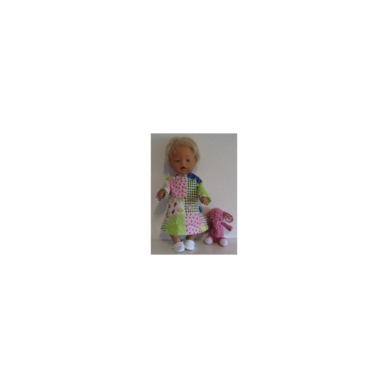 jurk baby born 43cm