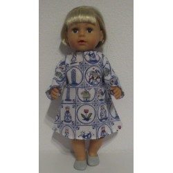 jurk holland baby born 43cm