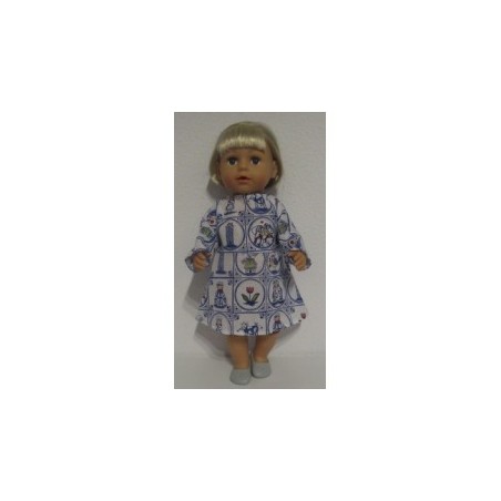 jurk holland baby born 43cm