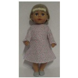 jurk hartjes groen baby born 43cm
