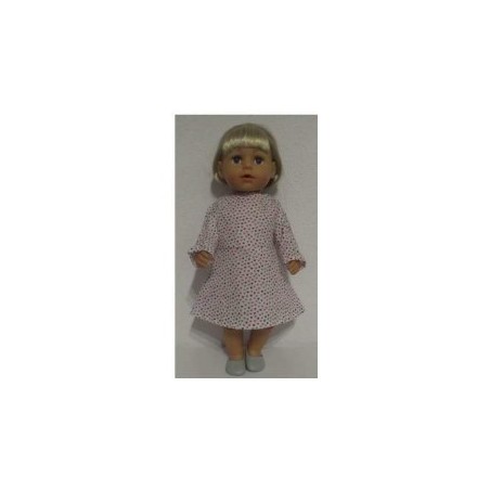 jurk hartjes groen baby born 43cm